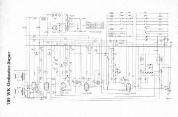 AEG Orchester Super schematic circuit diagram